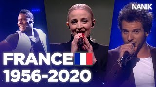 FRANCE 🇫🇷 at The Eurovision Song Contest (1956-2020) | NANIK ESC