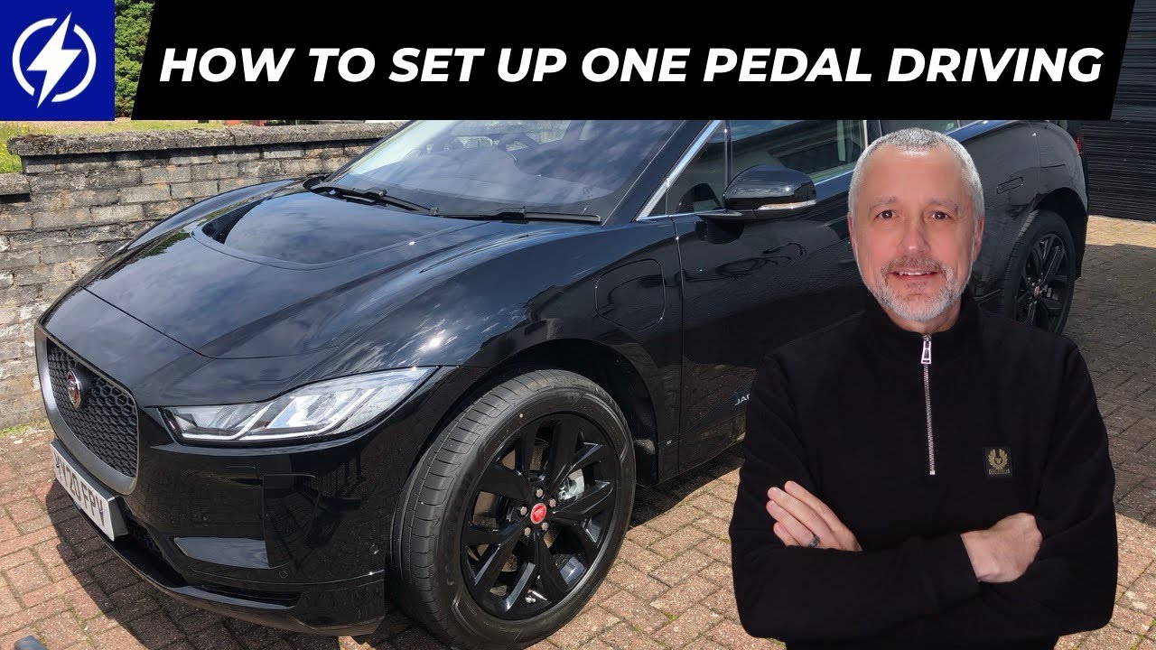 How to set up one pedal driving on the JAGUAR IPACE and benefits of