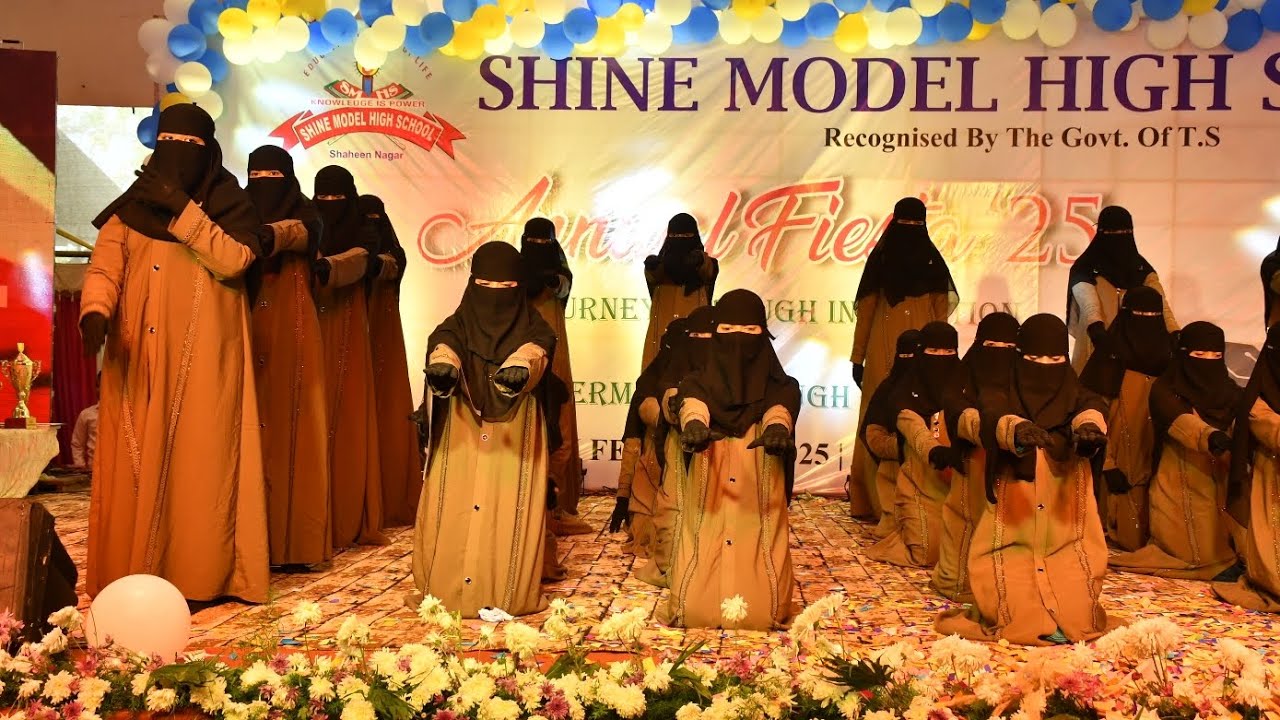 🌿✨ Graceful Parda Hijab Performance | Soulful Nasheed 🎶🕊️# Islamic Annual Fiesta -2025