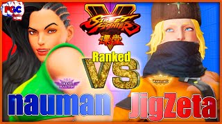 【SFV】nauman(Laura) VS JigZeta(Kolin) 【スト5】ララ VS 1位コーリン FGC