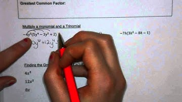 Distributing a Monomial