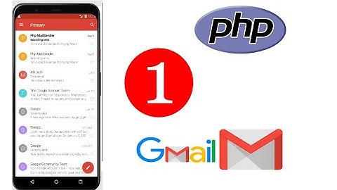 Sending emails in php using Gmail API part 1