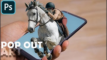 3D Pop Out Art | Photoshop Tutorial