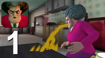 Scary Teacher 3D - Gameplay Walkthrough Part 1 - Chapter 1(iOS, Android)