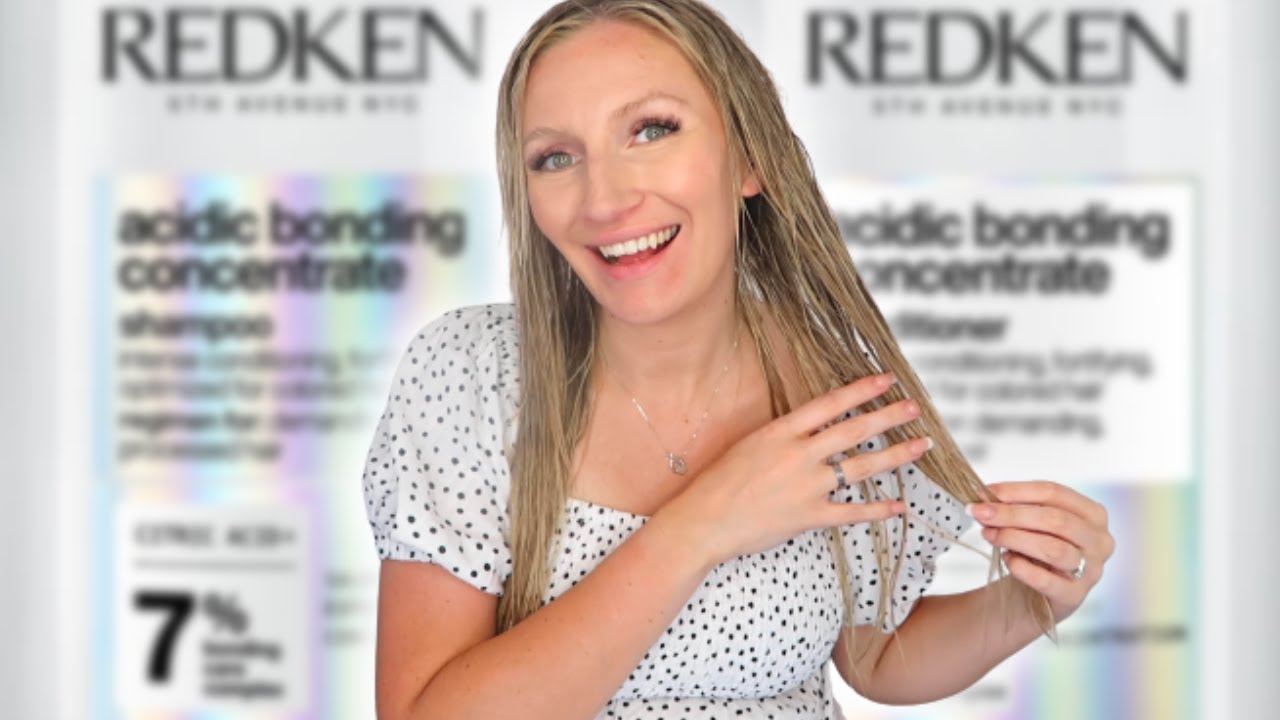 REDKEN ACIDIC BONDING CONCENTRATE SHAMPOO AND CONDITIONER REVIEW | WORTH THE HYPE? WORTH THE MONEY?