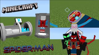 SpiderMan Addon/Mods For Minecraft PE | 10+ Suits (1.19+) screenshot 4