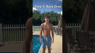 How to backflip into a pool (process essay)