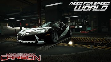 Need For Speed World Cross Corvette Z06 (NFS Carbon version)