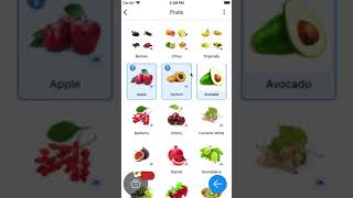Working with items in a shopping list. Adding and changing rows.