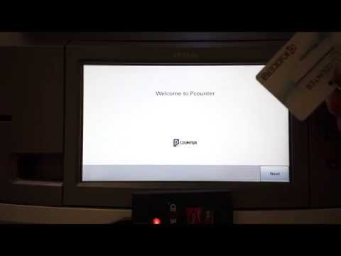 Pcounter for Lexmark - Automatic Card Registration Workflow