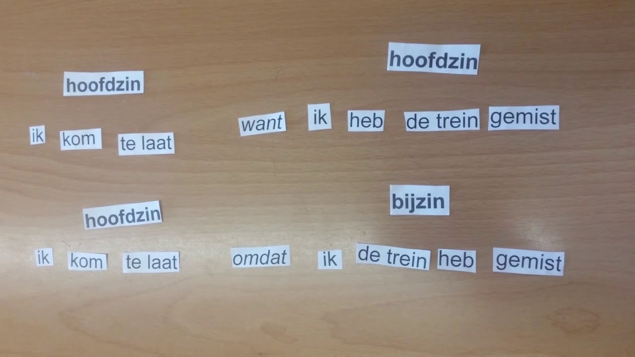 Samengestelde zinnen  YouTube