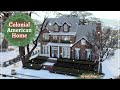 Колониальный американский дом│Строительство│Colonial American Home│SpeedBuild│NO CC [The Sims 4]