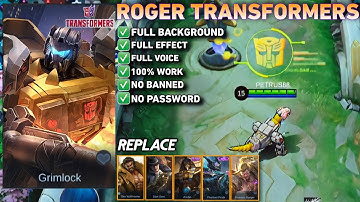 Script roger transformers • full effect voice • no password • pacth terbaru