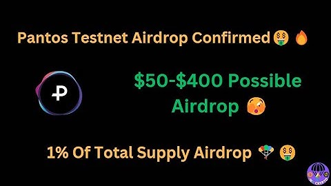 Pantos Testnet Airdrop Confirmed 🪂👀| Crypto Airdrop Today | Incentivized Testnet