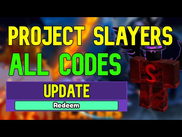 ALL Project Slayers CODES  Roblox Project Slayers Codes (April 2023) 
