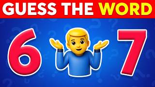 Guess the WORD by Emoji? 🤔❓✅ Emoji Quiz Challenge screenshot 1