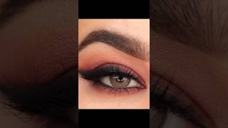 Easy must - Try Burnt orange Glam eyeshadow look #eyemakeup