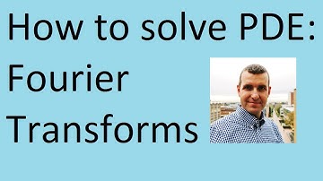 How to apply Fourier transforms to solve differential equations