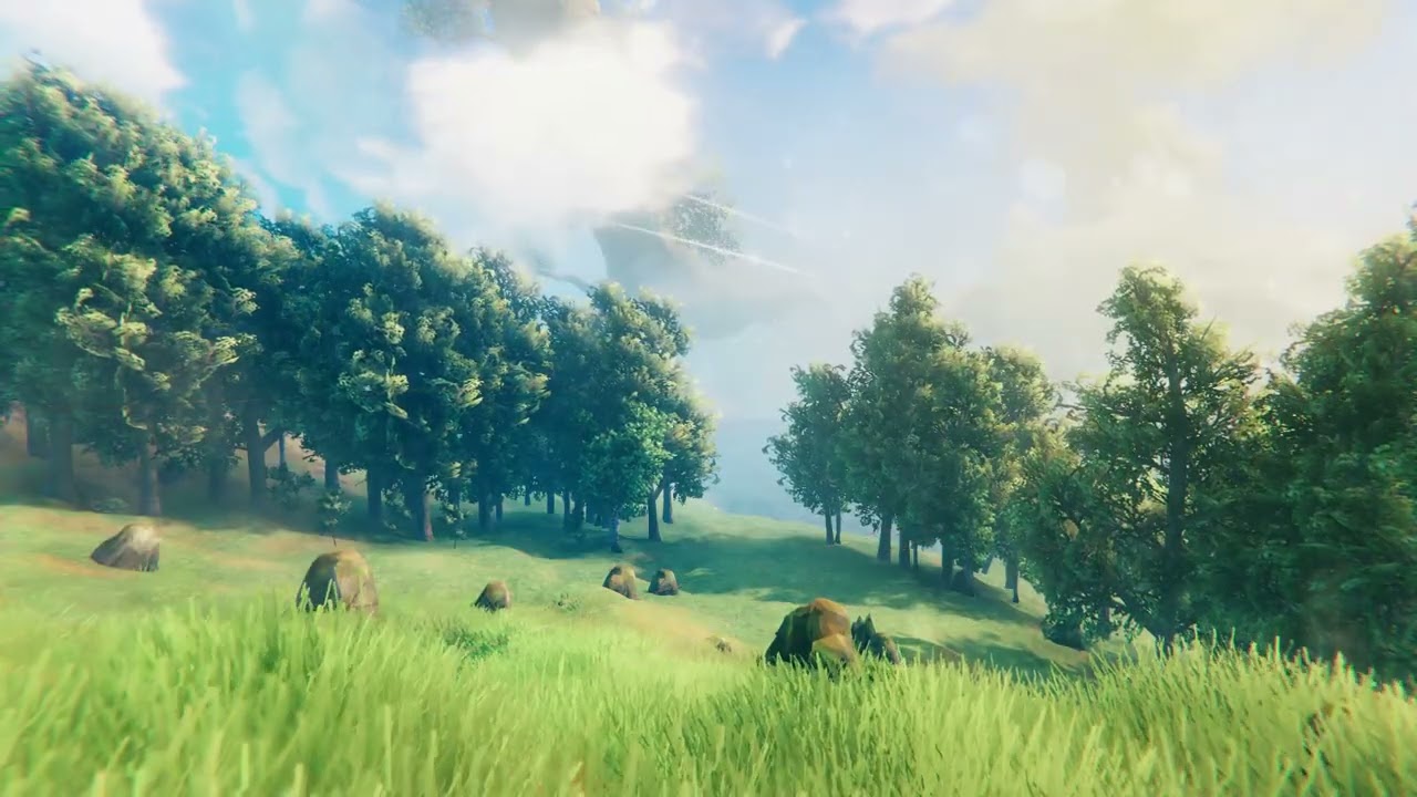 Valheim - Meadows Music Theme Extended + Ambience