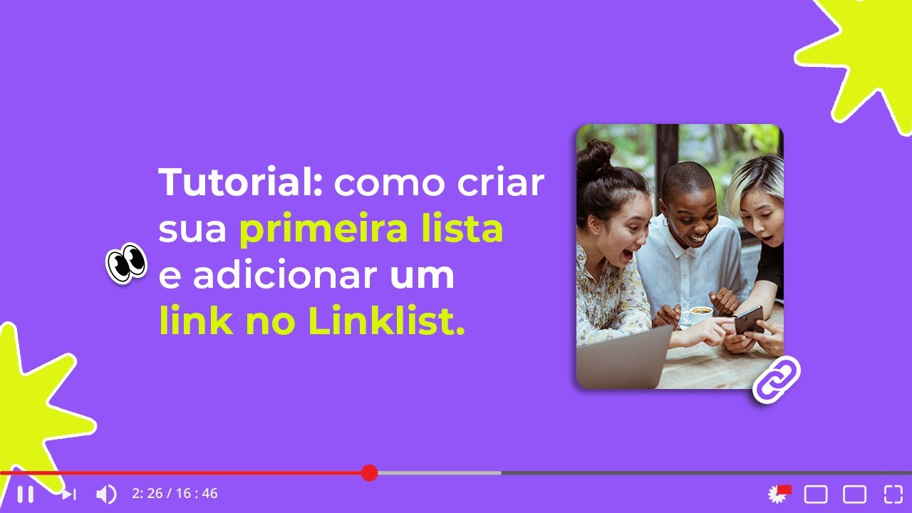 Tutorial: como criar uma lista e adicionar o primeiro link no Linklist.