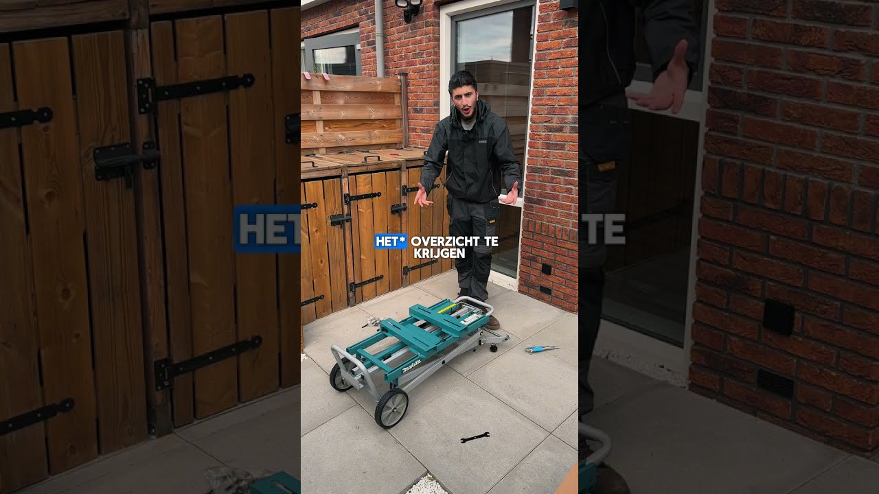 Unboxing makita onderstel WST05