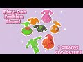 7 Amazing Play-Doh Fashion Outfits! 👗 DIY Miniature Clay Clothes 
