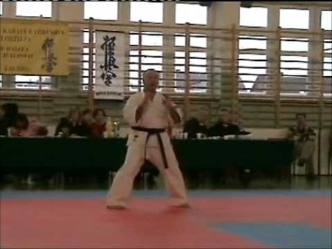 34) PAOLO I ANGELO MILLER KARATE KYOKUSHIN POKAZ KATA TRENER PUCZKO ...