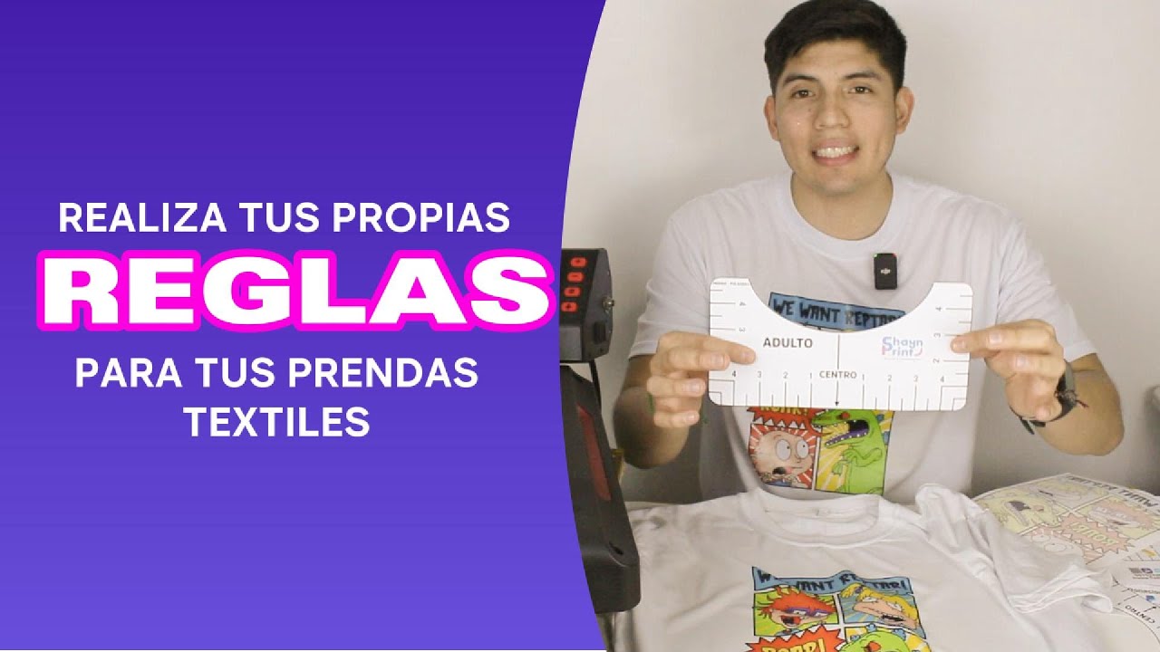 REGLAS DE MEDIDA PARA TUS ESTAMPADOS, image size:1280x720