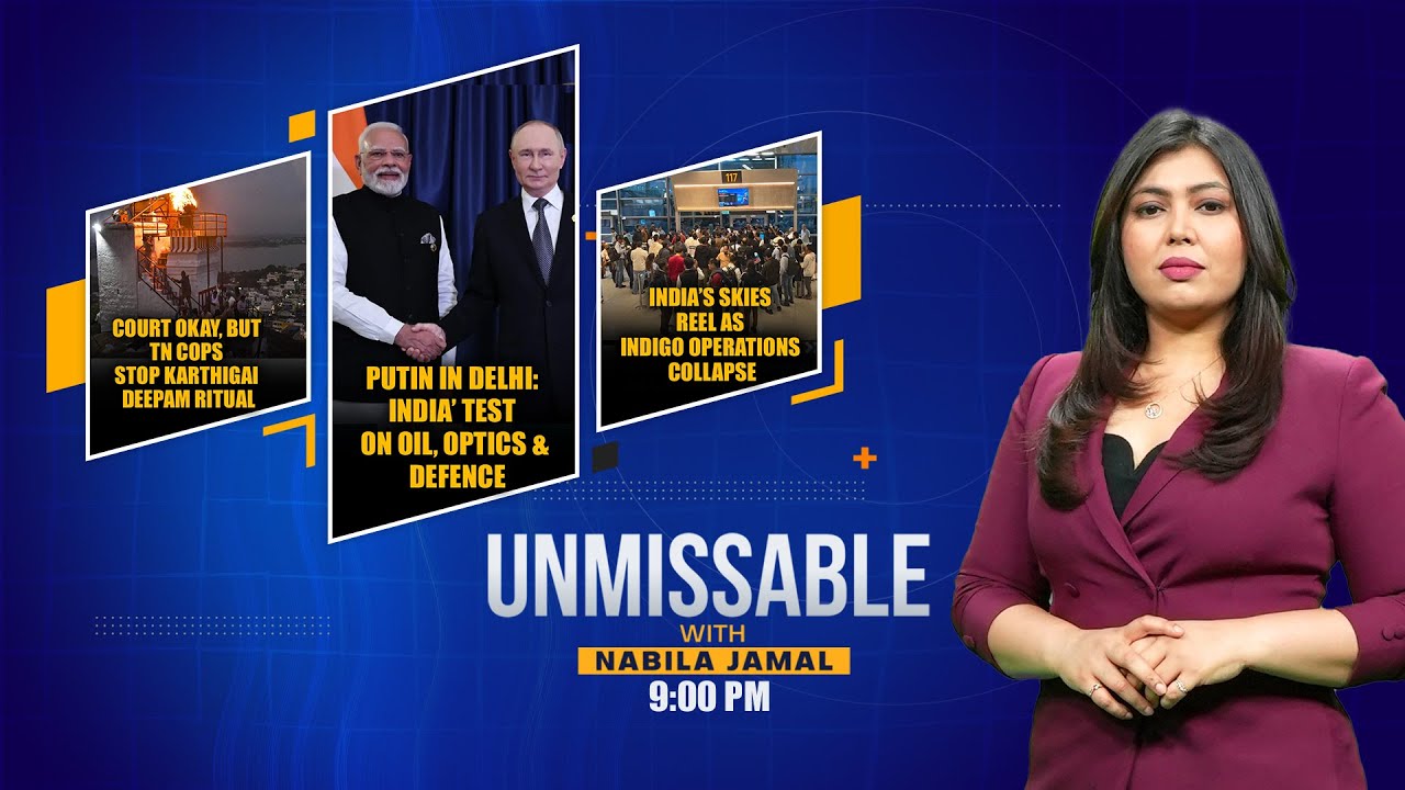 Putin’s Delhi Visit Becomes India’s Biggest Diplomatic Test |  Congress Leader Faces Assault Charges