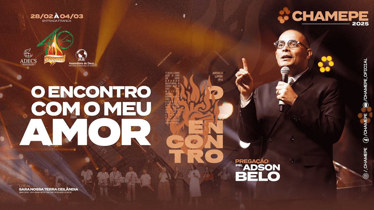 Pr. ADSON BELO   I   CHAMEPE 2025   I   @Chamepe