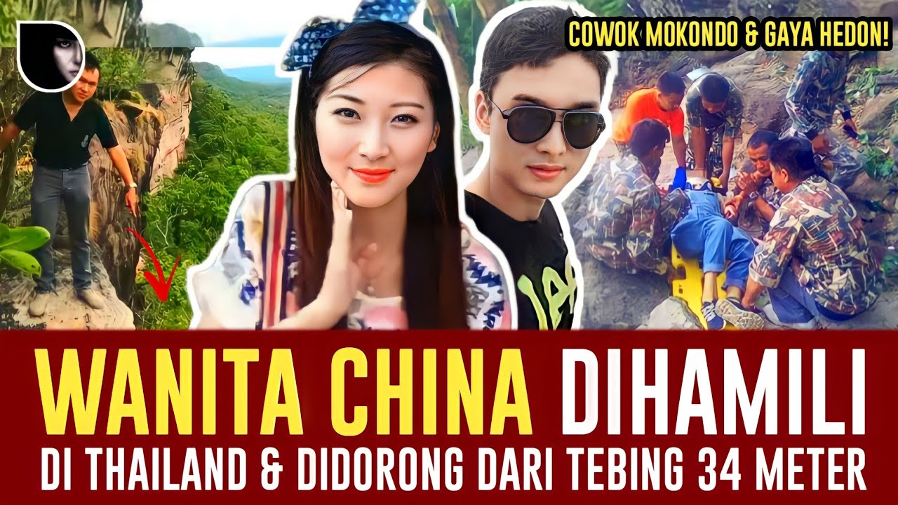 WANITA HAMIL SEKA-RAT DIDORONG DARI TEBING 34 METER DAN DIANCAM MATI DIRUMAH SAKIT | KASUS KRIMINAL