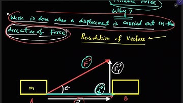What is Work in Physics | Work Done by a Constant Force | Physics Made Easy | Class 11 | #mdcat2025