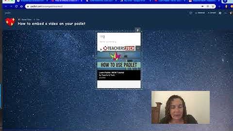How to add video to padlet