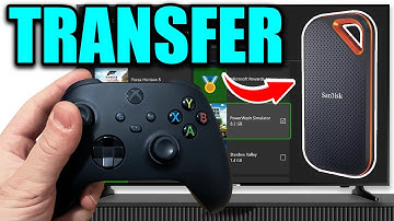 How to TRANSFER Games to External Hard Drive on Xbox Series X/S!