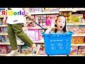 리원이랑 아이스크림 먹고 숨바꼭질 놀이도 해요 hide and seek. RIWORLD