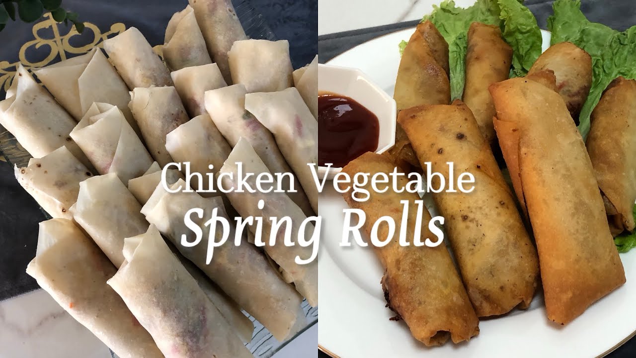 Ramadan Special Chicken Spring Roll | Ramadan Recipe | Make & Freeze | @ Cut & Cook2