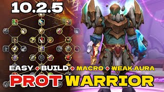 PROT Warrior Guide and EASY Build for Beginners (WoW 10.2.5)
