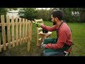 Фарбуємо дерев’яний паркан для дачі - Затишно вдома