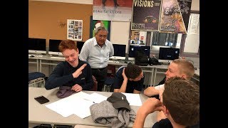 Workshop in Filmmaking with a Cell phone at Michael Power School