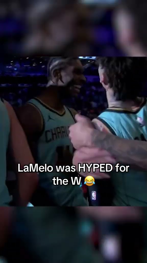 LaMelo was HYPED ?