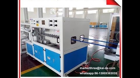 two outlet PPR pipe extrusion line