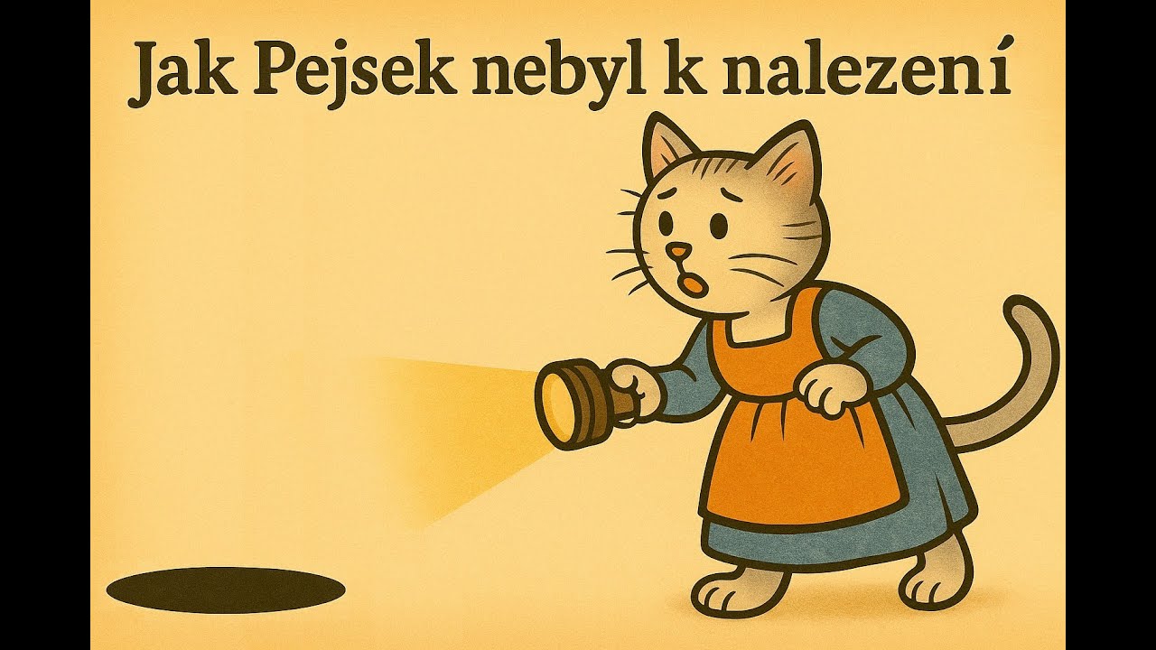 Jak Pejsek nebyl k nalezení – pohádka na dobrou noc