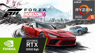 Forza Horizon 6 - RTX 3050 6GB / RYZEN 5 3600 / 16GB RAM DDR4