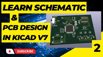 Learn Schematic and PCB Design STM32  - Part 2 KiCAD V 7