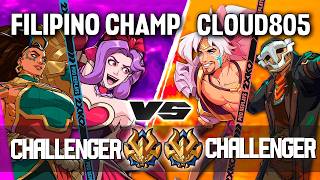 2XKO ▰ Filipino Champ (Jinx-Illaoi) vs CLOUD805 (Yasuo-Ekko) ▰ 2XKO Pro level replays