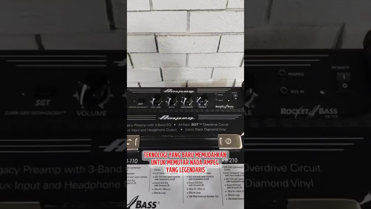 AMPEG ROCKET BASS 108