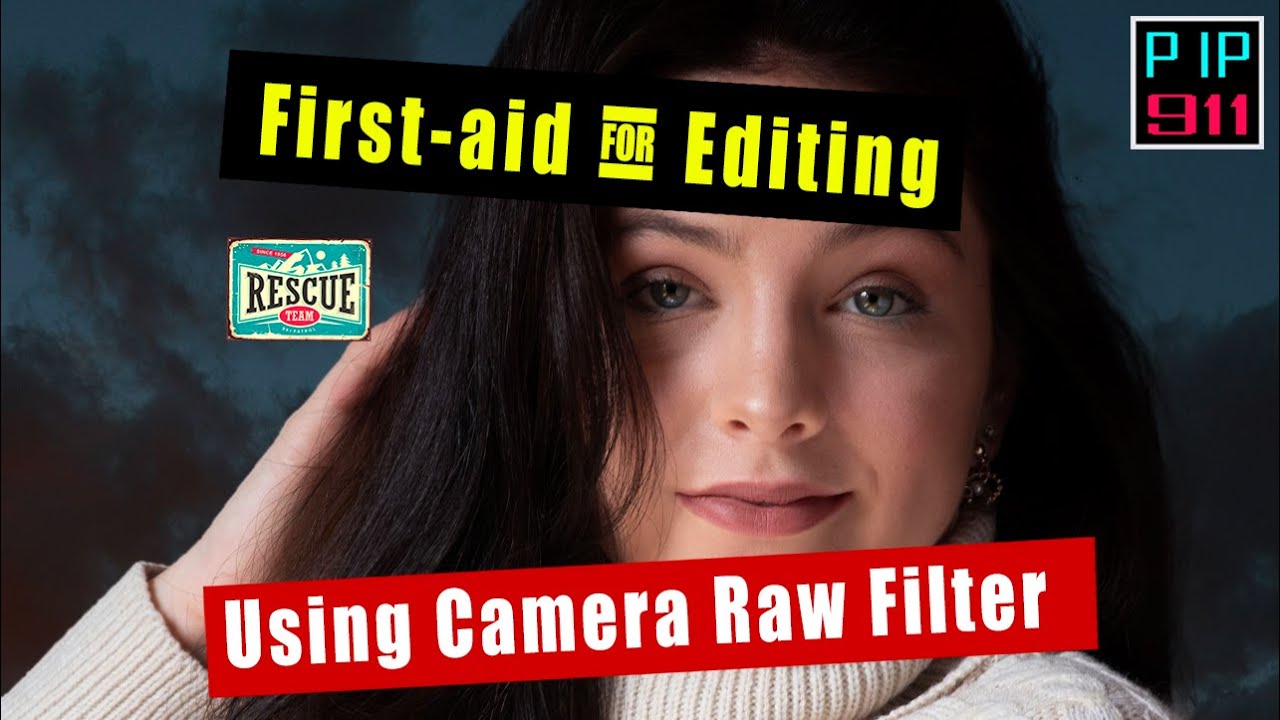 Use the Camera Raw Filter as an easy option for editing in