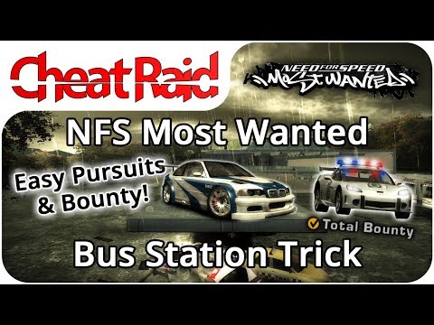 Need For Speed Most Wanted Bus Station Trick | PC, PS2, Xbox, Xbox 360 U0026 GameCube