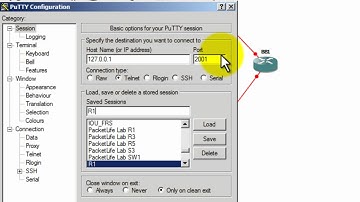 Configuring remote desktop manager for GNS3