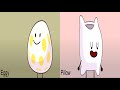 BFDI Auditions Normal and Reversed